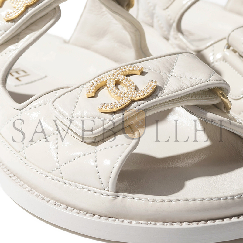 CHANEL MULES SHINY LAMBSKIN G45507